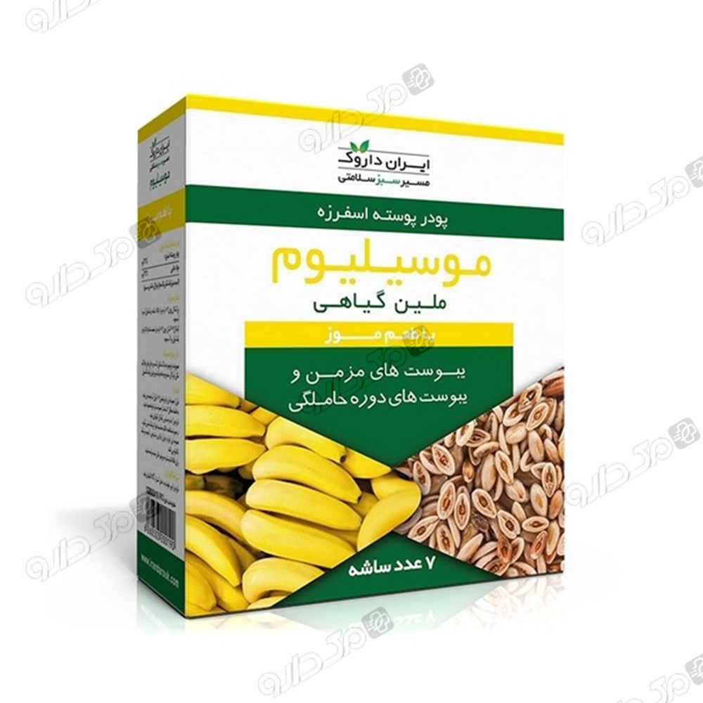 ساشه موسیلیوم با طعم موز ایران داروک